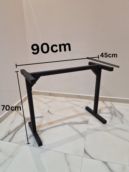 Bureau avec pieds en métal